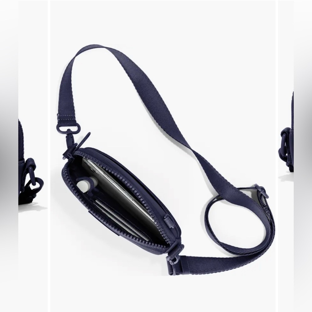 DAGNE DOVER Mara Phone Sling Crossbody Bag Ash Blue - Picture 9 of 9